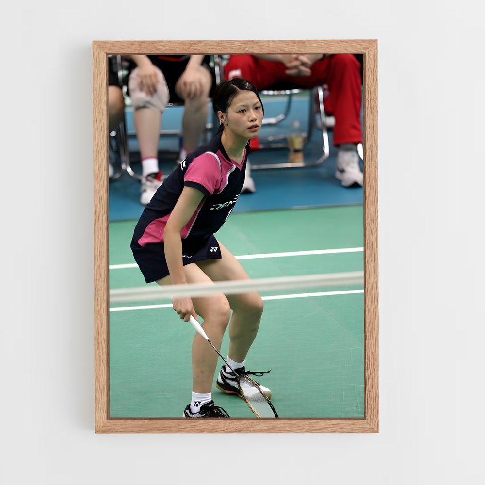 Poster Badminton en Plein Vol (vue 4)